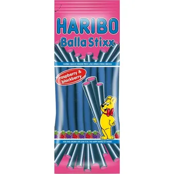 Bonbon Haribo Balla Stixx Raspberry + Blackberry 200g