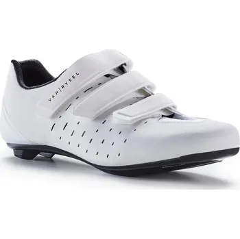 Pánské cyklistické tretry VAN RYSEL Tretry na silniční kolo Van Rysel Road 100 bílé 37 BÍLÁ