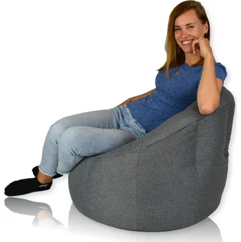 Obývací pokoj Sedací křeslo Primabag Candy šedá