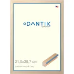 DANTIK rámeček 21x29,7 | CARINA modrá (Sklo Čiré) (Vyrobeno s láskou u nás v DANTIKU)
