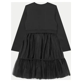 Dámské šaty Guess Každodenní šaty J4YK06 KB8R0 Černá Regular Fit 14Y