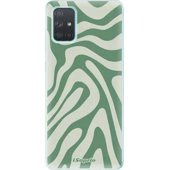 Pouzdro na mobilní telefon Odolné silikonové pouzdro iSaprio - Zebra Green - Samsung Galaxy A71