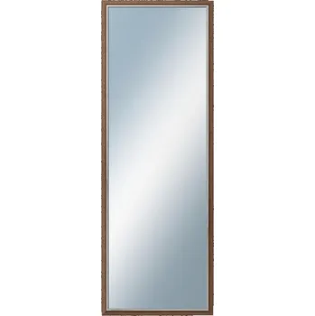 Zrcadlo DANTIK - Zarámované zrcadlo - rozměr s rámem cca 50x140 cm z lišty TAIGA hnědá (3107)