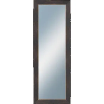 Zrcadlo DANTIK - Zarámované zrcadlo - rozměr s rámem cca 50x140 cm z lišty TOMAS černá velká (3031)