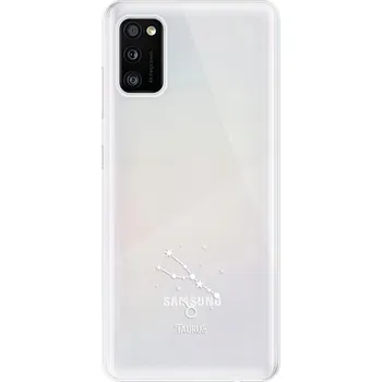 Odolné silikonové pouzdro iSaprio - čiré - Býk - Samsung Galaxy A41