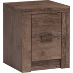 Noční stolek SWED pravý, jasan tmavý + vyzvednutí ZDARMA