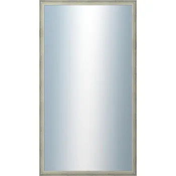 Zrcadlo DANTIK - Zarámované zrcadlo - rozměr s rámem cca 50x90 cm z lišty DELFINO stříbrná (2897)