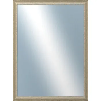 Zrcadlo DANTIK - Zarámované zrcadlo - rozměr s rámem cca 60x80 cm z lišty LYON stříbrná (2704)