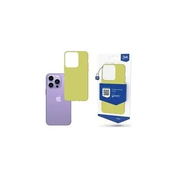Náhradní kryt pro mobilní telefon 3mk ochranný kryt Matt Case pro Apple iPhone 14 Pro Max, Lime 5903108476904