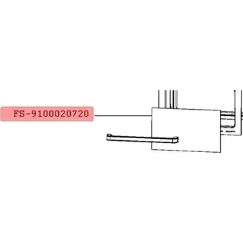 Příslušenství pro troubu Tefal Sklo dveří FS-9100020720