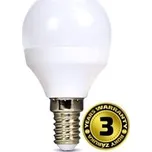 Solight LED žárovka, miniglobe, 6W, E14, 4000K, 510lm, bílé provedení WZ417-1