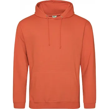 Pánská mikina Pánská klokanka Just Hoods s dvojitou kapucí Barva: oranžová světlá, Velikost: XXL JH001