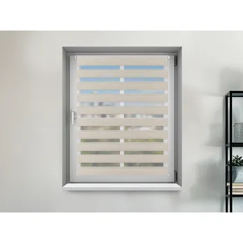 Roleta FEXI Zatemňovací Roleta Den a noc, Nature blackout pšenice, A 02903 v POLO kazetě, 150x30 cm