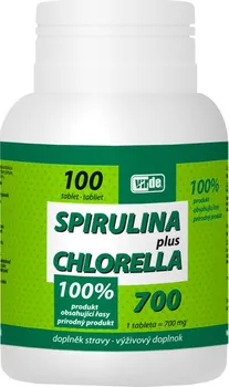 Přírodní produkt Virde Spirulina plus Chlorella 100 tbl.