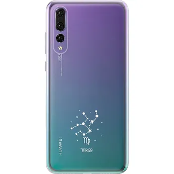 Odolné silikonové pouzdro iSaprio - čiré - Panna - Huawei P20 Pro