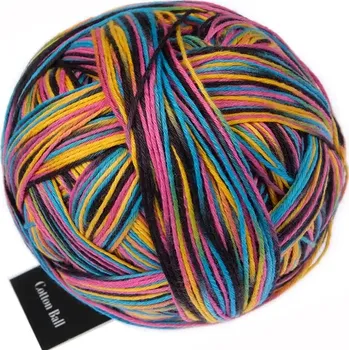 Příze Schoppel Wolle Cotton ball 2368 B Maskenzauber (Příze Cotton ball 2368 B Maskenzauber)