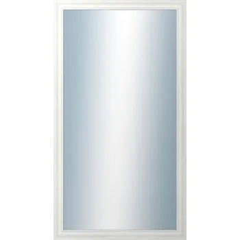 Zrcadlo DANTIK - Zarámované zrcadlo - rozměr s rámem cca 50x90 cm z lišty LYON bílá (2666)