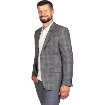 Pánské sako FERATT Pánské sako GREY šedá Velikost: 176/52