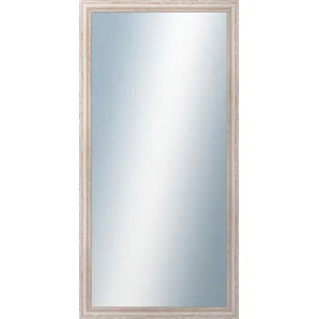 Zrcadlo DANTIK - Zarámované zrcadlo - rozměr s rámem cca 50x100 cm z lišty LYON šedá (2667)