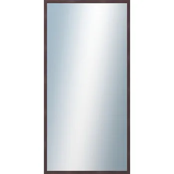 Zrcadlo DANTIK - Zarámované zrcadlo - rozměr s rámem cca 50x100 cm z lišty FC hnědá vysoká (2184)
