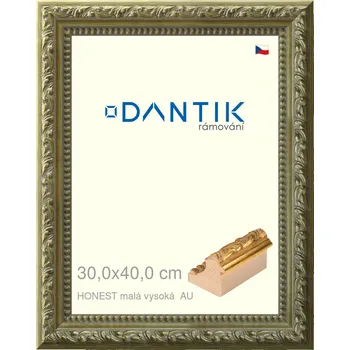Rám na obraz DANTIK rámeček 30x40 | HONEST malá vysoká AU (Plexi Čiré) (Vyrobeno s láskou u nás v DANTIKU)