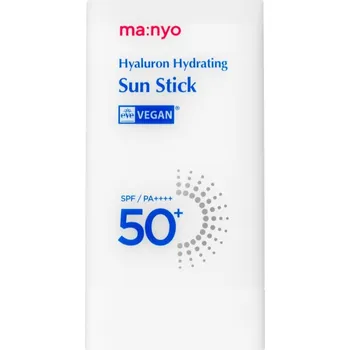 Opalování ma:nyo Hyaluron Hydrating Sun Stick opalovací krém v tyčince SPF 50+ 18 g