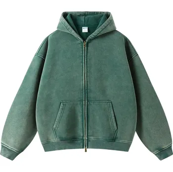 Dámská mikina Dámská fleecová mikina na zip Barva: Zelená, Velikost: S