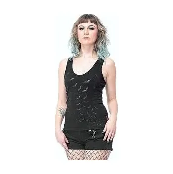 Gotický top dámský s netopýry