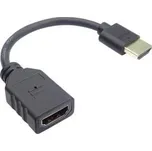 PremiumCord Flexi Adaptér HDMI Male - Female pro ohebné zapojení kabelu do TV kphdma-25