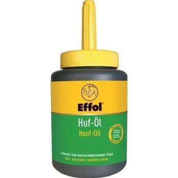 Kosmetika pro koně Olej na kopyta EFFOL Hoof Oil včetně štětce, 475 ml