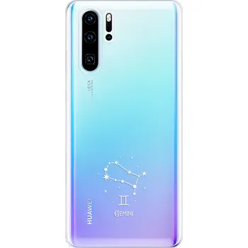 Pouzdro na mobilní telefon Odolné silikonové pouzdro iSaprio - čiré - Blíženci - Huawei P30 Pro