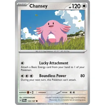 Karetní hra Chansey 133/167 - Twilight Masquerade Typ karty: Non-Holo