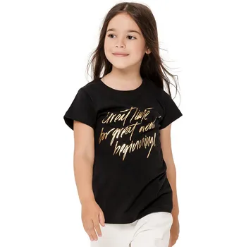 Dívčí tričko Fashion - černá 152