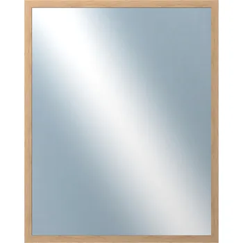 Zrcadlo DANTIK - Zarámované zrcadlo - rozměr s rámem cca 40x50 cm z lišty KASSETTE dub malá (2867)