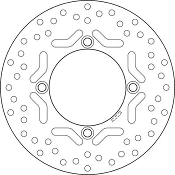 Brzdový kotouč Brzdový kotouč BREMBO 68B40775 fix HONDA FES 150 Pantheon 1998-2006