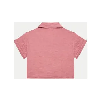 Pánské oblečení Coccodrillo Košile WC4140202GPJ Růžová Regular Fit 164