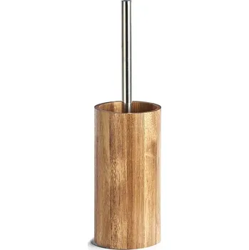 WC štětka ZELLER WC Štětka dřevo akácie 10 × 36 cm