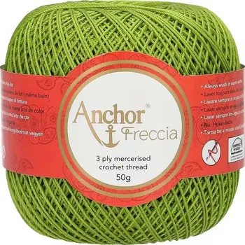 Příze Anchor Freccia 12 - 255 Jablečná zelená (Háčkovací příze Anchor Freccia 12 - 255 Jablečná zelená)