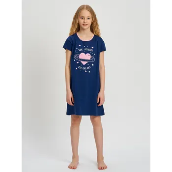 Dívčí noční košile Dívčí noční košile Colourful Dreams - navy 134