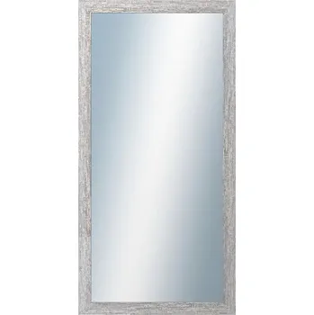 Zrcadlo DANTIK - Zarámované zrcadlo - rozměr s rámem cca 50x100 cm z lišty RETRO šedá (2530)