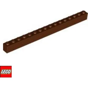Stavebnice LEGO LEGO® Dílky LEGO KOSTKA 1x16 / 2465 Barva: Světle-Hnědá 2465