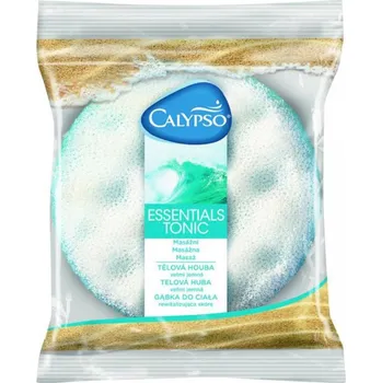 Mycí masážní houba Essentials Tonic Calypso modrá