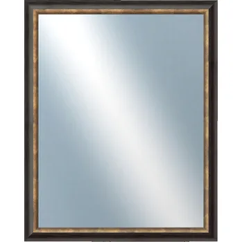 Zrcadlo DANTIK - Zarámované zrcadlo - rozměr s rámem cca 40x50 cm z lišty TRITON černá (2139)