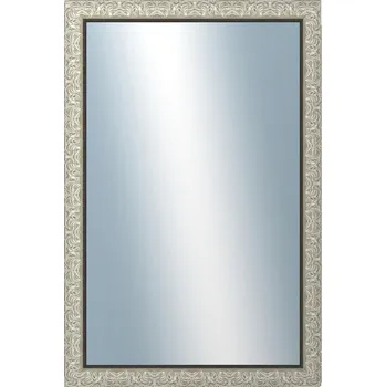 Zrcadlo DANTIK - Zarámované zrcadlo - rozměr s rámem cca 80x120 cm z lišty PRAHA stříbrná (2751)