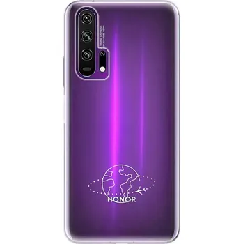 Odolné silikonové pouzdro iSaprio - čiré - Travel - Honor 20 Pro