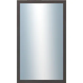 Zrcadlo DANTIK - Zarámované zrcadlo - rozměr s rámem cca 60x100 cm z lišty RETRO tmavě šedá (2529)