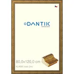DANTIK rámeček 80x120 | KLASIK zlatá (Plexi Čiré) (Vyrobeno s láskou u nás v DANTIKU)