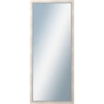 Zrcadlo DANTIK - Zarámované zrcadlo - rozměr s rámem cca 60x140 cm z lišty PAINT bílá velká (2960)