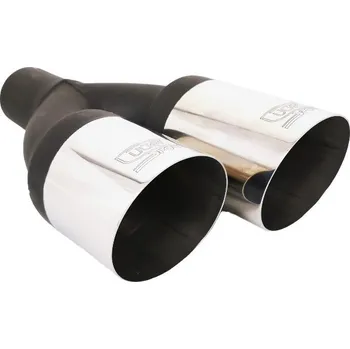 Koncovka výfuku ULTER SPORT Koncovka výfuku 2x80 mm N2-08-1* levá Průměr vstupu: 55 mm