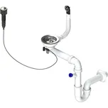 Sinks Sifon 3 ½" pro granit. dřezy s extra úsporou místa a s exc. ovladačem (clic-clac) SPNG3SXCC